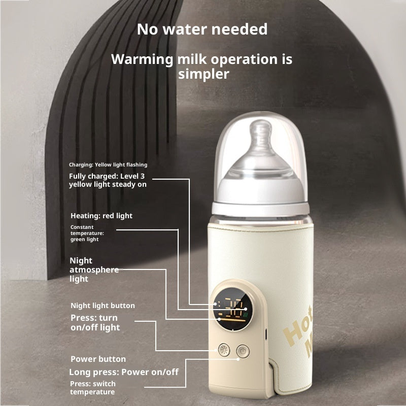 Portable Baby Bottle Warmer with Smart Temperature Control