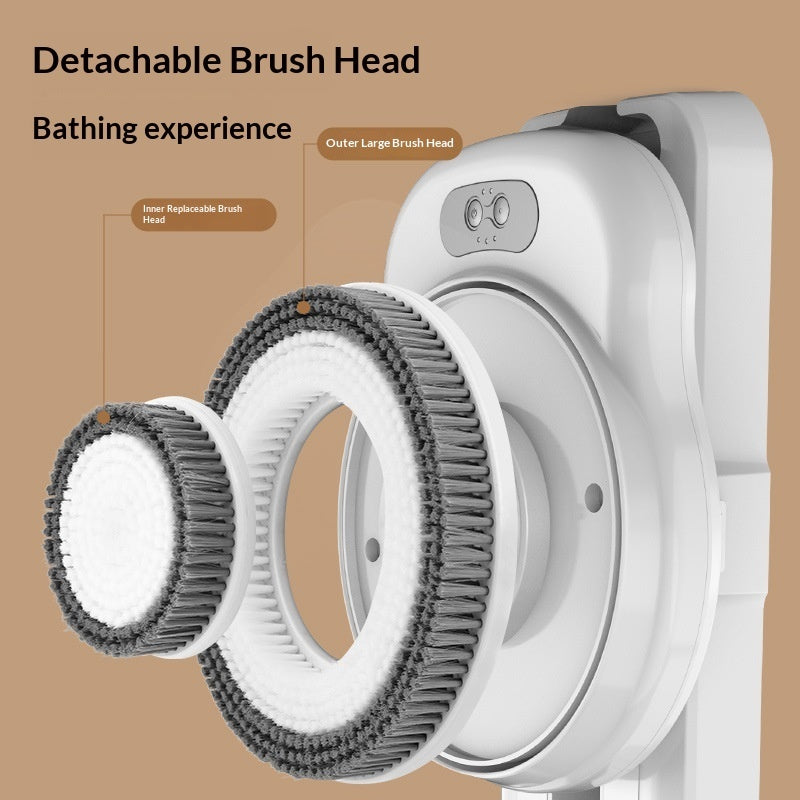 Electric Shower Scrubber Fully Automatic Body Scrubber