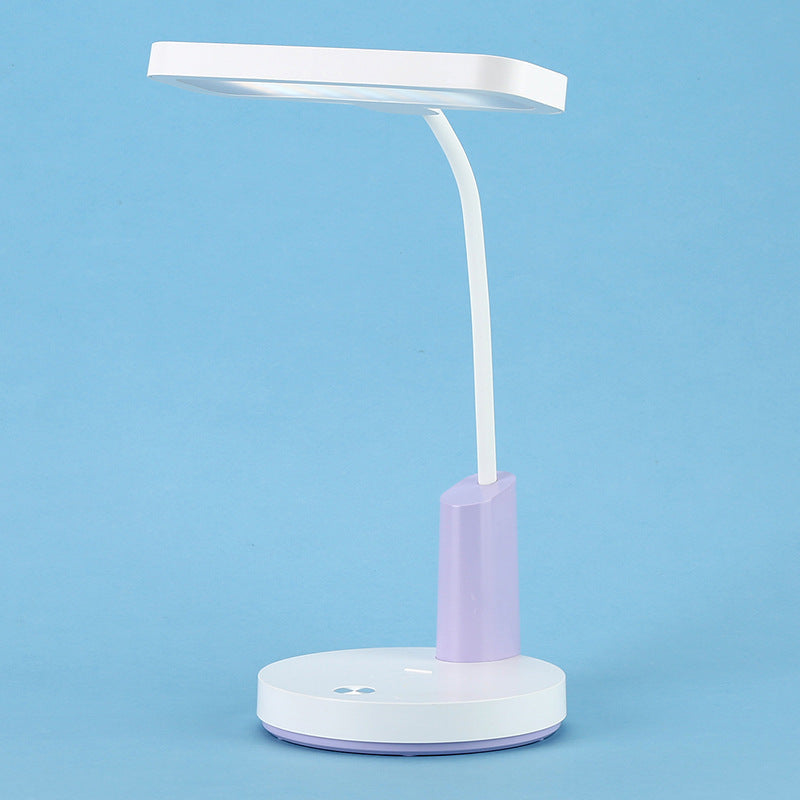 Simple LED Touch Table Lamp Three-color Electrodeless