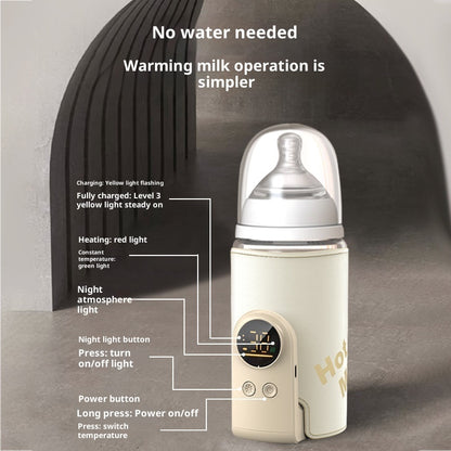 Portable Baby Bottle Warmer with Smart Temperature Control