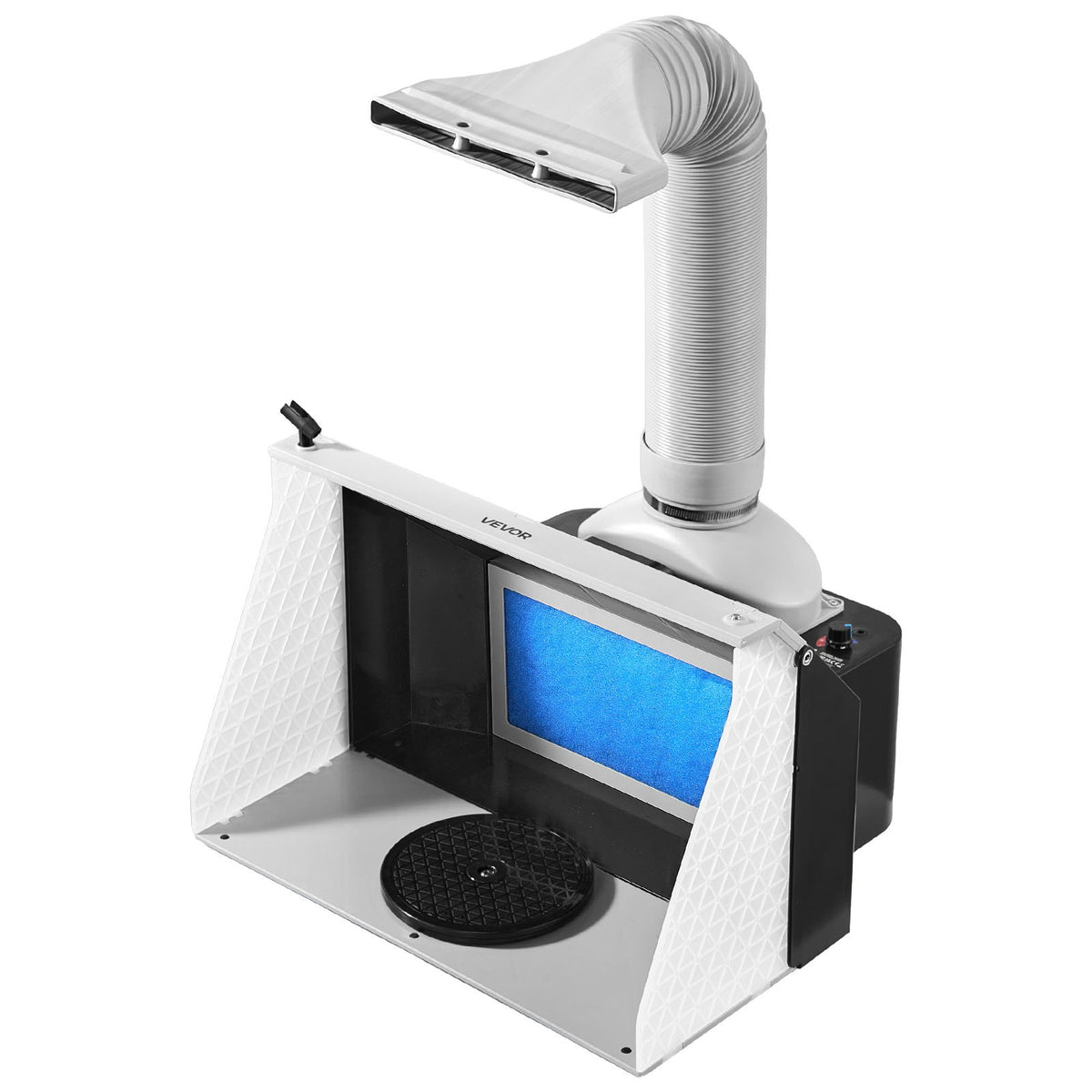 Portable Airbrush Spray Booth with Dual Fans