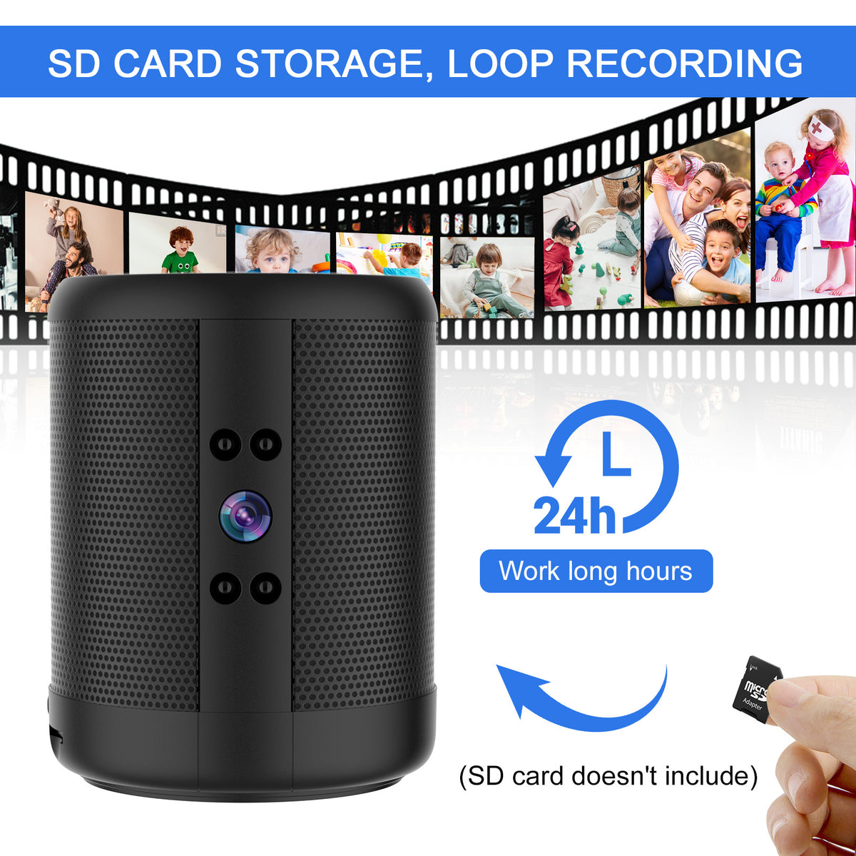 Home Smart Surveillance Camera Dual Voice Conversation