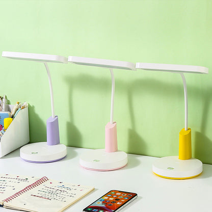Simple LED Touch Table Lamp Three-color Electrodeless