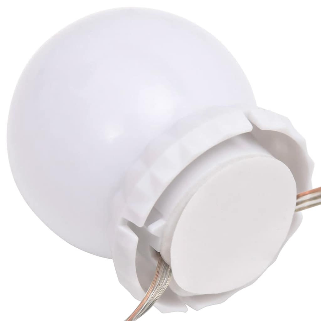 mirror light with 8 LED bulbs warm white and cool white