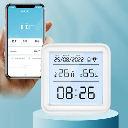 Graffiti Smart WiFi Temperature And Humidity Sensor