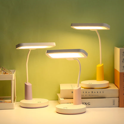 Simple LED Touch Table Lamp Three-color Electrodeless
