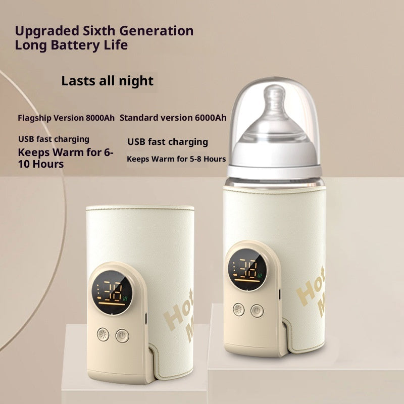Portable Baby Bottle Warmer with Smart Temperature Control