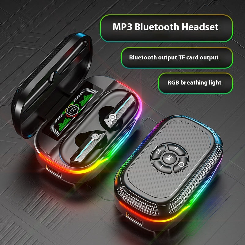 Dual-mode Memory MP3 Bluetooth Headset